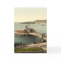 The Pier, with Drake's Island, Plymouth, England cards
