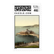 The Pier, with Drake's Island, Plymouth, England postage