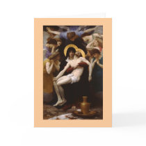 The Pieta by Bouguereau cards by tctees The Pieta by Bouguereau cards
