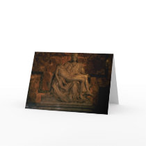 The Pieta by Michelangelo cards
