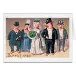"The Pig's Wedding" Vintage Card