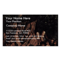 The Pilgrims By Eyck Hubert Van (Best Quality) Business Card Templates