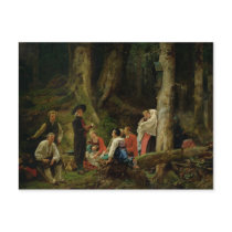 The Pilgrims from the Abbey of St. Odile Postcards