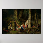 The Pilgrims from the Abbey of St. Odile posters