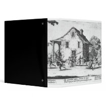 The Pillaging of an Inn 3 Ring Binder