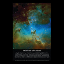 The Pillars of Creation (M16) Poster posters by LightBuckets The Pillars of Creation (M16) Poster posters