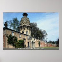 The Pineapple, Dunmore Park, Stirlingshire, Scotla Poster