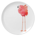 The Pink Flamingo Plate