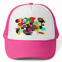 The pink hat with rounds by andreea25 The pink hat with rounds