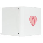 The Pink Heart of Love in the Shape of a Vulva Binders