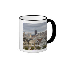 The Pink Ladies Victorian style houses in the Coffee Mugs