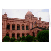 'The pink palace' Greeting Card