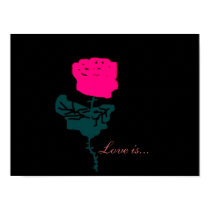 The Pink Rose Poster posters