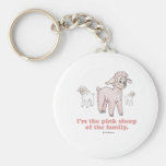 THE PINK SHEEP KEY CHAIN