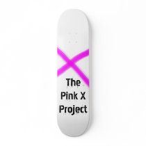 The Pink X Project Skateboard by SweetKitten The Pink X Project Skateboard