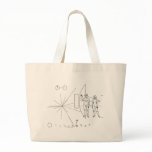 The Pioneer Plaque On Board Pioneer 10 and 11 Canvas Bag