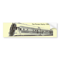 The Pioneer Zephyr 1934 Bumper Sticker
