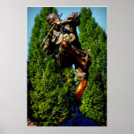 "The Piper" photo by Derrick W. Black, 2010 Poster
