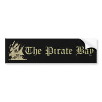 The Pirate Bay bumper stickers by artmarx The Pirate Bay bumper stickers
