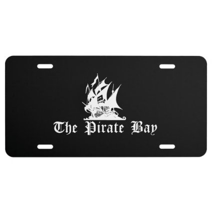 The Pirate Bay License Plate