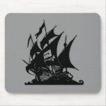 The Pirate Bay Logo Ship Mousepad