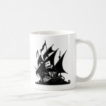 The Pirate Bay Logo Ship Mugs