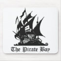 The pirate bay Mouse Pad mousepads