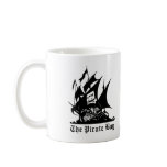 the pirate bay pirate ship logo mugs