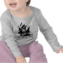 the pirate bay pirate ship logo t-shirts by strk3 the pirate bay pirate ship logo t-shirts