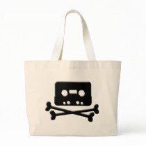 The Pirate Bay Tape Tote Bags