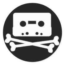 THE PIRATE BAY TAPE LOGO stickers by citrano1 THE PIRATE BAY TAPE LOGO stickers