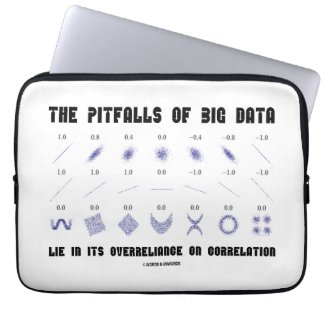 The Pitfalls Of Big Data Overreliance Correlation Laptop Sleeve