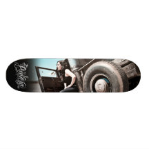 The Pixeleye - Hot Rod II of III Skateboard Decks