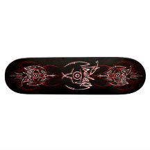 The Pixeleye - Pinstriped Madness Skateboards