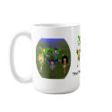 THE PIXIE STICKS Faery Band Mug by KirstenEdwards THE PIXIE STICKS Faery Band Mug