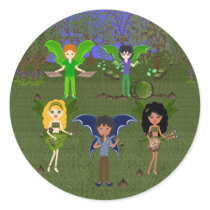 THE PIXIE STICKS Faery Band Sticker