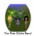 THE PIXIE STICKS Faery Band T-Shirt by KirstenEdwards THE PIXIE STICKS Faery Band T-Shirt