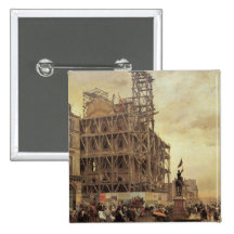 The Place des Pyramides, Paris, 1875 Pin