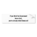 The plane truth! bumper sticker
