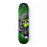 The Planet Cazmo Alien! Custom Skate Board