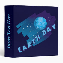 The Planet Earth Day Avery Binder binders