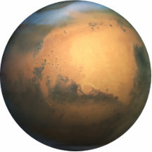 The Planet Mars - 3D Effect Photo Cutouts