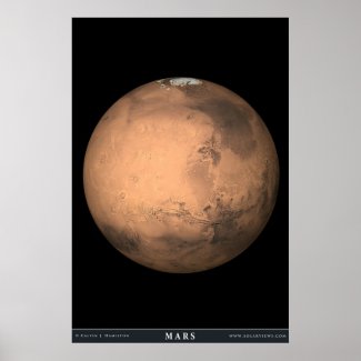 The Planet Mars Print