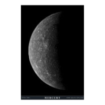 The Planet Mercury posters by solarviews The Planet Mercury posters