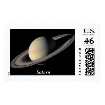 The Planet Saturn postage