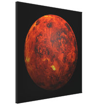 The Planet Venus - 3D Effect Stretched Canvas Print