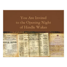 The Playbills Custom Invites