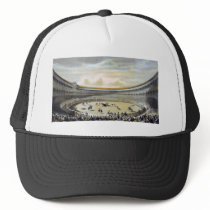The Plaza de Toros of Madrid Mesh Hat