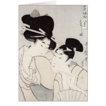 The pleasure of conversation greeting card
