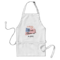 The Pledge - Obama Vote aprons